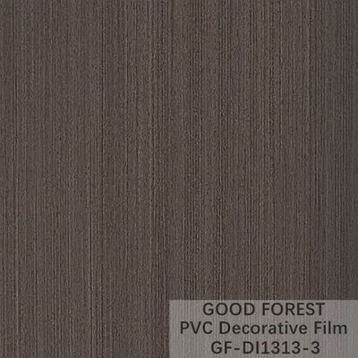Film décoratif de PVC de séparation épaisseur Grey Color foncé de 0.25mm - de 0.60mm