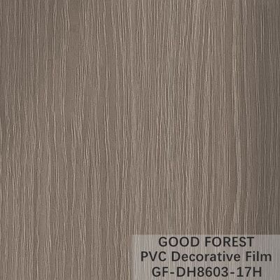 Film décoratif de PVC de séparation épaisseur Grey Color foncé de 0.25mm - de 0.60mm