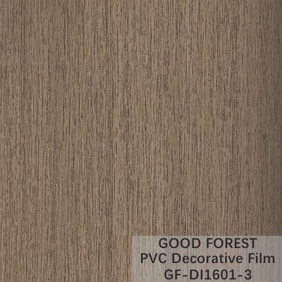Film décoratif de PVC de séparation épaisseur Grey Color foncé de 0.25mm - de 0.60mm