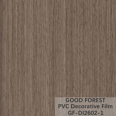 Film décoratif de PVC de séparation épaisseur Grey Color foncé de 0.25mm - de 0.60mm