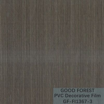 Film décoratif de PVC de séparation épaisseur Grey Color foncé de 0.25mm - de 0.60mm