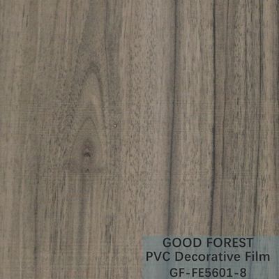 Film décoratif de PVC de séparation épaisseur Grey Color foncé de 0.25mm - de 0.60mm