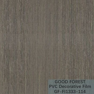 Film décoratif de PVC de séparation épaisseur Grey Color foncé de 0.25mm - de 0.60mm