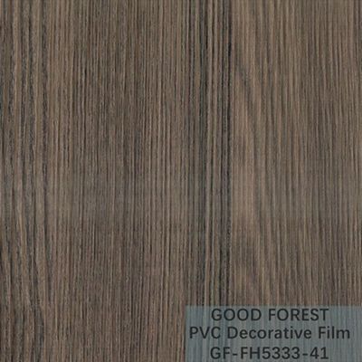 Film décoratif de PVC de séparation épaisseur Grey Color foncé de 0.25mm - de 0.60mm
