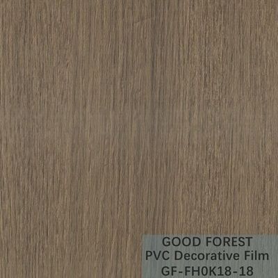 Film décoratif de PVC de séparation épaisseur Grey Color foncé de 0.25mm - de 0.60mm