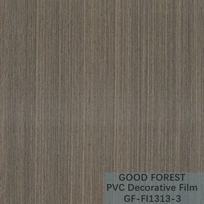 Film décoratif de PVC de séparation épaisseur Grey Color foncé de 0.25mm - de 0.60mm