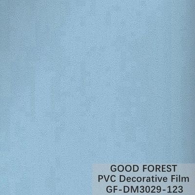 Fluidité de grain en cuir décoratif de film de PVC de panneau mural bonne