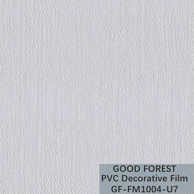 Fluidité de grain en cuir décoratif de film de PVC de panneau mural bonne