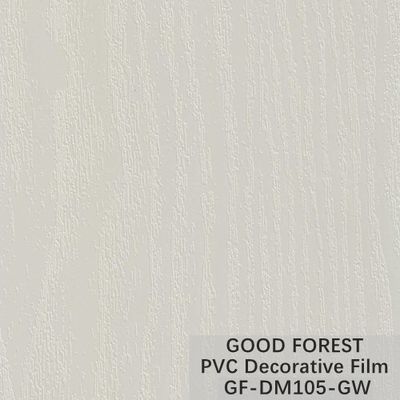 Appui en bois d'OEM de film de meubles de PVC de grain de film décoratif de PVC de gw