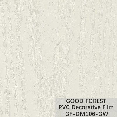Appui en bois d'OEM de film de meubles de PVC de grain de film décoratif de PVC de gw