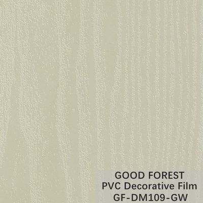 Appui en bois d'OEM de film de meubles de PVC de grain de film décoratif de PVC de gw