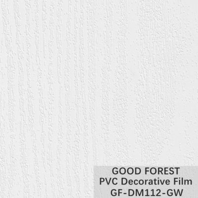 Appui en bois d'OEM de film de meubles de PVC de grain de film décoratif de PVC de gw