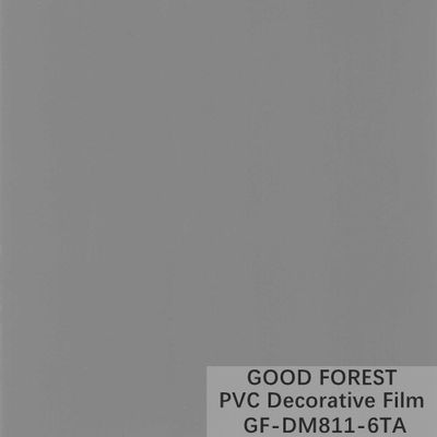 Film lumineux de grain en bois de boursouflure de peinture de film décoratif de PVC d'ODM