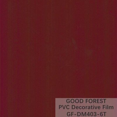 Film lumineux de grain en bois de boursouflure de peinture de film décoratif de PVC d'ODM
