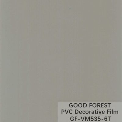 Film lumineux de grain en bois de boursouflure de peinture de film décoratif de PVC d'ODM