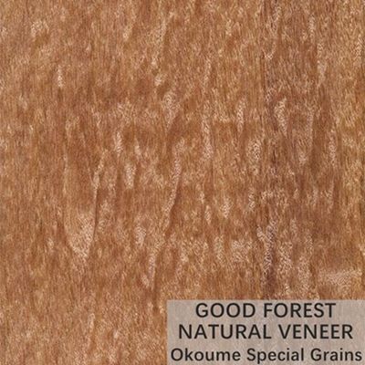 Le contreplaqué en bois naturel de placage d'Okumen a adapté l'épaisseur aux besoins du client de 0,18 - de 0.55mm