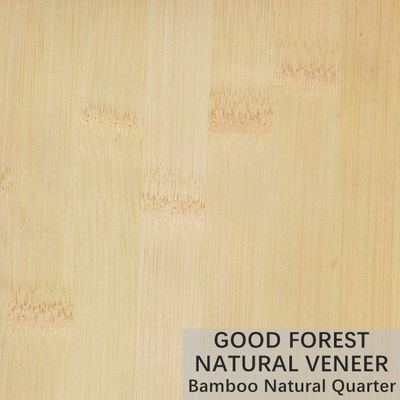 Le bois naturel d'OEM plaquent le placage en bambou naturel coupé rotatoire de meubles