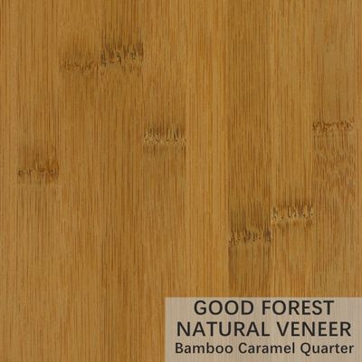 Le bois naturel d'OEM plaquent le placage en bambou naturel coupé rotatoire de meubles