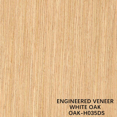 La fantaisie a recomposé le bois de chêne blanc plaquent le grain droit de H035DS pour l'artisanat