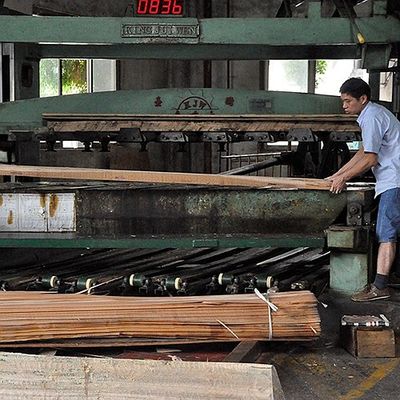 Le quart naturel américain de placage en bois de noix a coupé le grain droit pour les meubles de première qualité faisant le fabricant de FSC Chine