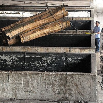 Le bois de chêne naturel américain plaquent la couronne coupée plate a coupé l'épaisseur 0.5-0.55mm de catégorie du grain D.C.A. pour le visage Chine de Cabinet