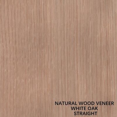 Le quart naturel américain de placage en bois de chêne a coupé/l'épaisseur 0.5-0.55mm de catégorie grain droit D.C.A. pour le visage Chine de Cabinet