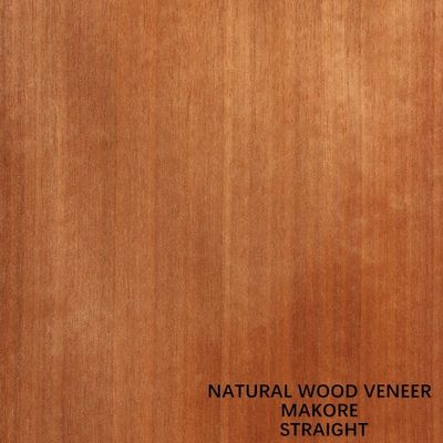 catégorie naturelle D.C.A. de grain droit de placage en bois de l'Afrique Makore d'instruments de musique de 0.5mm