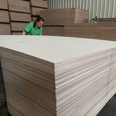 Placage basé 2440x1220mm en bois de Makore de panneau de forces de défense principale de base/de conseil de carton gris/particules