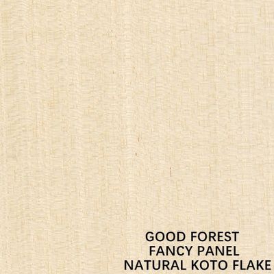 Le bois naturel de fantaisie de Koto plaquent le grain droit de flocon pour usine de la Chine des prix de panneaux de décoration d'hôtel la bonne