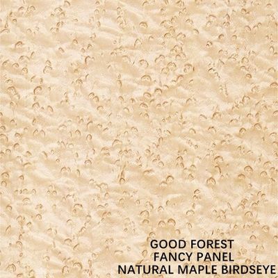 Décoration de l'hôtel en contreplaqué de l'œil des oiseaux en érable naturel personnalisé