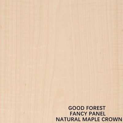 Taille standard faite face 2440*1220 d'érable de placage en bois naturel de couronne pour l'OIN d'usine de la Chine de meubles et de Cabinet
