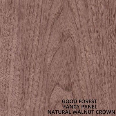 Le contreplaqué de fantaisie du placage naturel en bois de grain de couronne de noix pour la taille rallongée par 2745mm Chine de meubles et de Cabinet fait