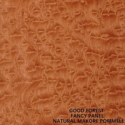 le panneau de fantaisie de contreplaqué de Makore Pommele de décoration d'hôtel de 2745mm peignent librement