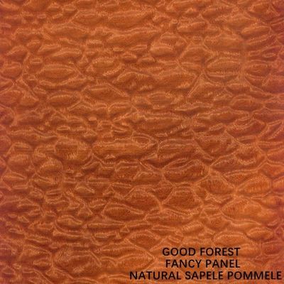 La catégorie E1/E0/P1/P2 Sapele naturel Pommele plaquent 2745mm rallongés pour l'hôtel