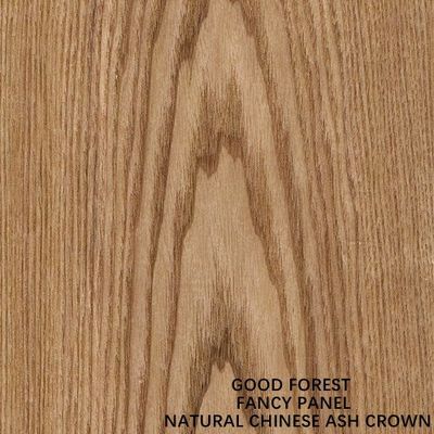 Les Chinois Ash Crown Cut Natural Wood plaquent la catégorie décorative d'intérieur de conseil E1/E0
