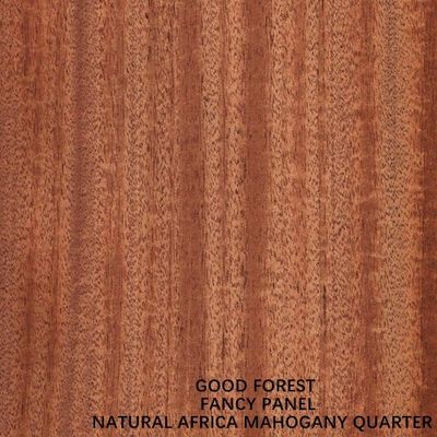 Panneau de contreplaqué fantaisie E1 2440*1220mm quartier de placage en bois d'acajou naturel pour portes intérieures
