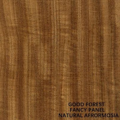 Grade E1 E0 P1 P2 contreplaqué fantaisie AfrormosiaBoard taille Standard 2440*1220mm longueur taille 2745mm pour porte