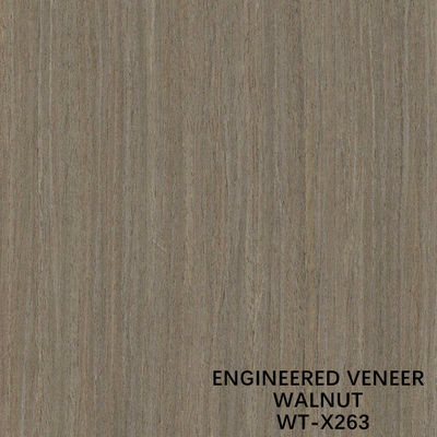 0.15-0.55mm Épaisseur Machiné Bois Placage X263 Trimestre Coupe Fine Line Grain Pour Porte Et Windows