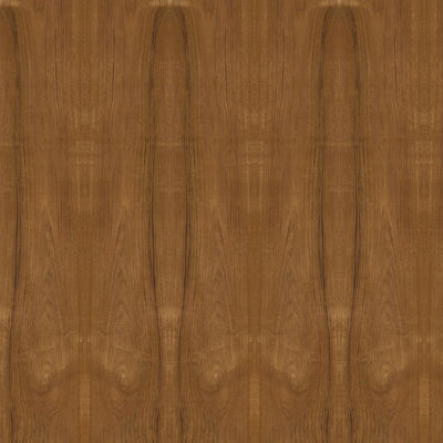 Placage en bois de couronne de teck naturel panneau de contreplaqué fantaisie panneau de base de meubles en aggloméré Mdf longueur 2440 2745mm