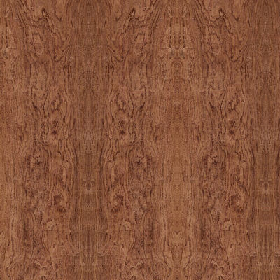 Le grain de groupe de contreplaqué de Bubinga de fantaisie de haute qualité pour la décoration 2440/2745/3050mm d'hôtel a rallongé l'usine de la Chine de taille