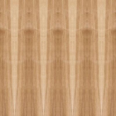 Le bois naturel fait face d'hickory plaquent le grain droit bicolore spécial 2440/2745mm