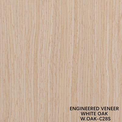 Planche à grains droits 28S de bois de chêne blanc reconstitué pour la décoration