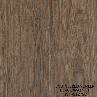 Carreaux de bois naturel artificiel à coupe couronnée Noix standard Taille 2500*640