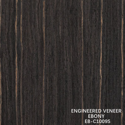 Veneer en bois de couleur ébouriffée pour le contreplaqué de luxe 640-1220 mm de largeur