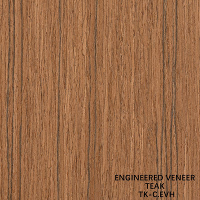 Finition de bois de teck recombinée longueur 2200mm personnalisée pour l'intérieur de la voiture Yacat