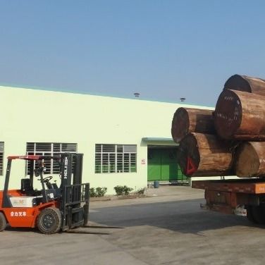 Técniques de découpe à tranches de bois de teck avec grain droit pour pour porte face allongée taille 2850mm