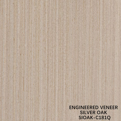 Feuille de placage de poire argentée technique, coupe quartier, bon prix pour panneaux décoratifs 2500-3200mm OAK-1Q / 2Q / 070Q / 181Q / 837Q