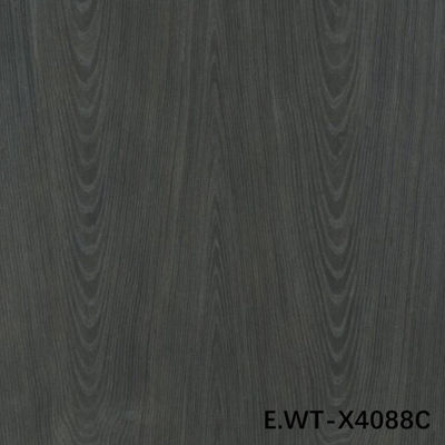 Finition de haute qualité de faisceau de bois génie européen de noix E.WT-X4088C Crown Cut Noir avec 0,15-0,55 mm pour usine de porte