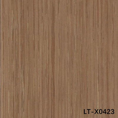 Veneer de bois de haute qualité LATI LT-X0423 brun droit 0,15-0,55 mm pour les panneaux de décoration intérieure