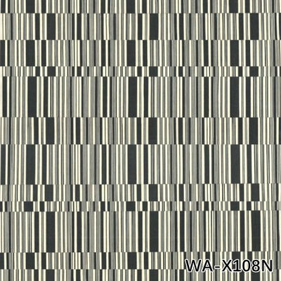 Haut de gamme noir et blanc art de l'ingénierie bois faisceau d'épaisseur de 0,45 mm décoration WA-X108N
